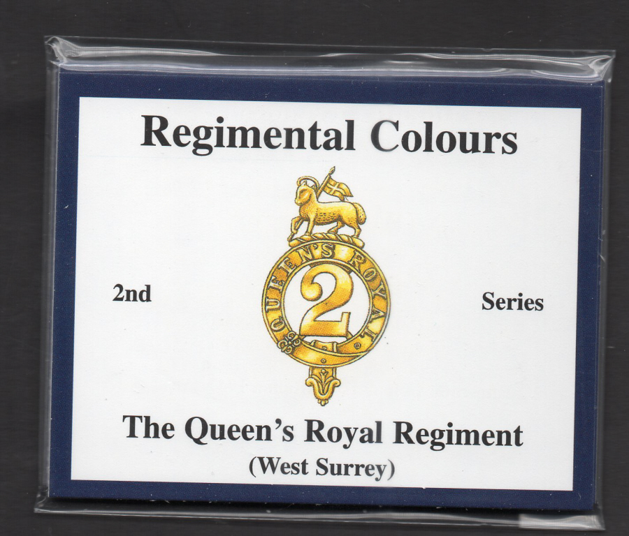 The Queen's Royal Regiment (West Surrey) 2nd Series - 'Regimental Colours' Trade Card Set by David Hunter